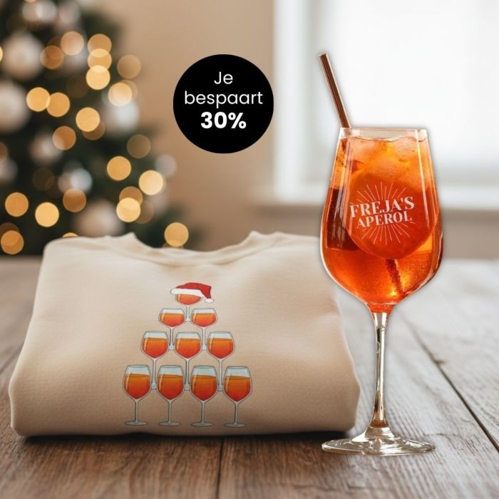 Cadeau set Aperol voor Kerst