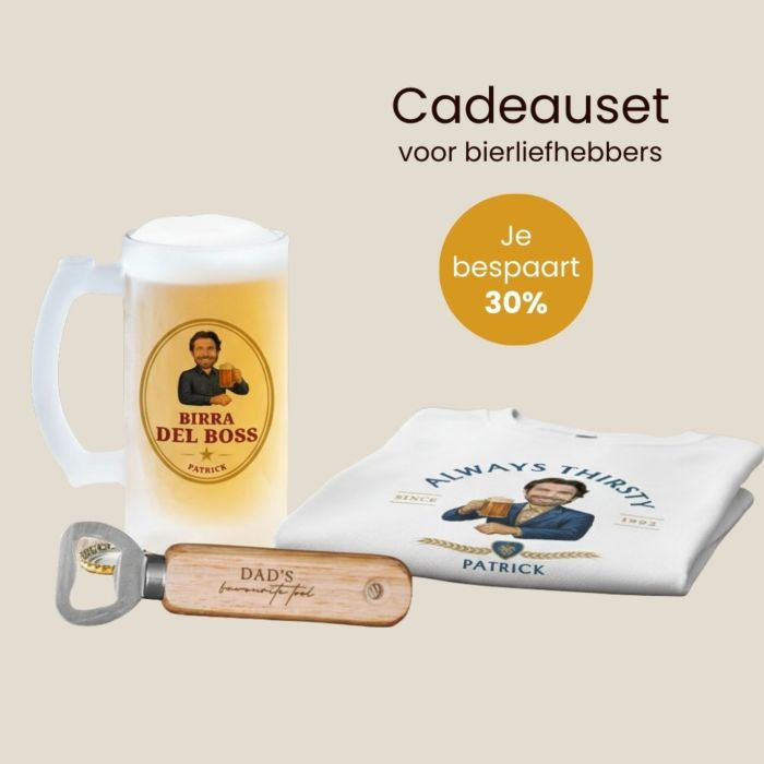 Bier cadeau set