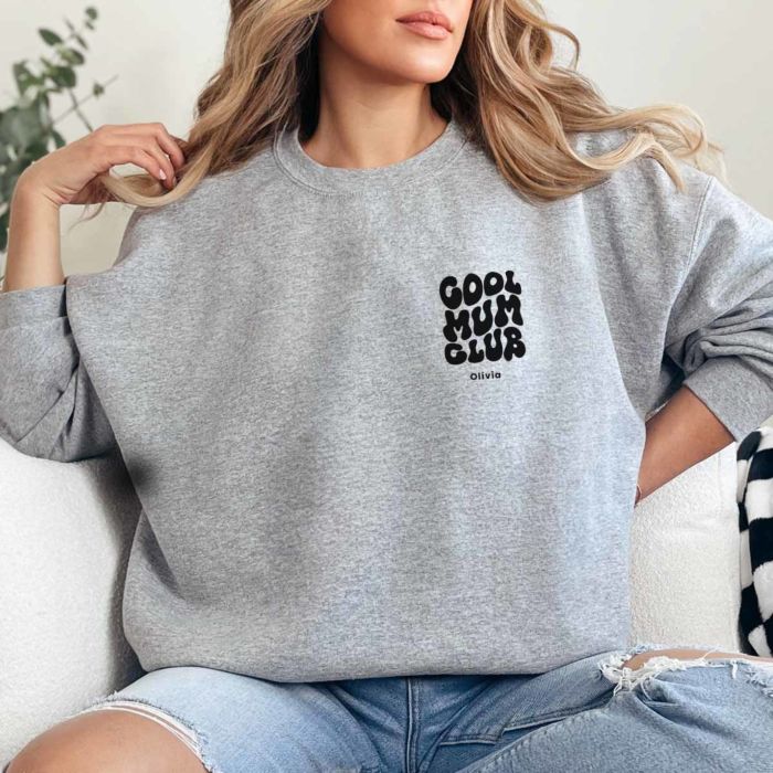 Gepersonaliseerde trui Cool Moms & Dads Club