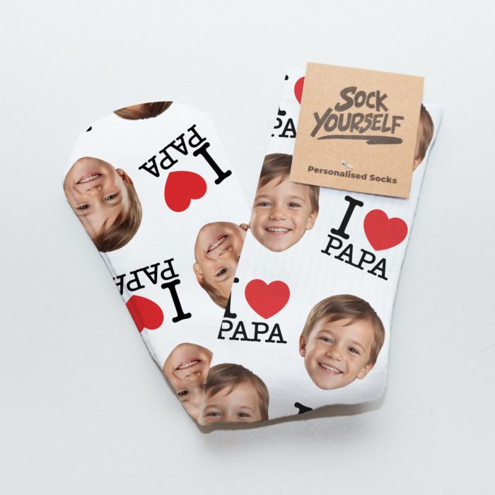 Gepersonaliseerde Sokken voor Mama of Papa