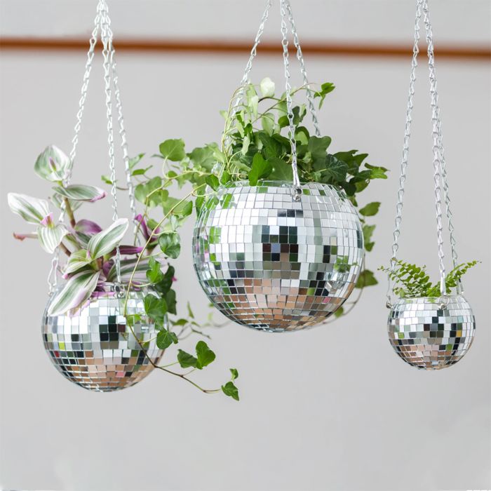 Bloempot Disco Bal