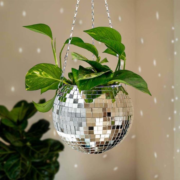 Disco bloempot