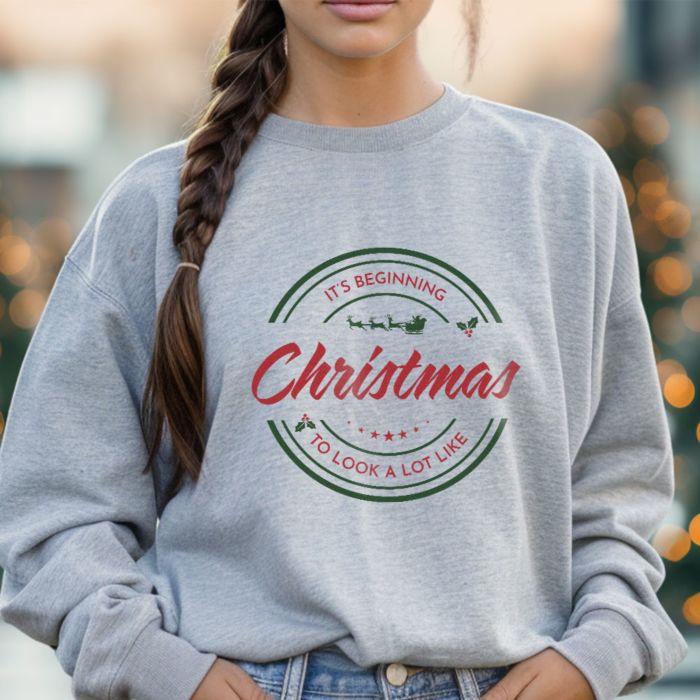 Gepersonaliseerde kersttrui met naam en tekst