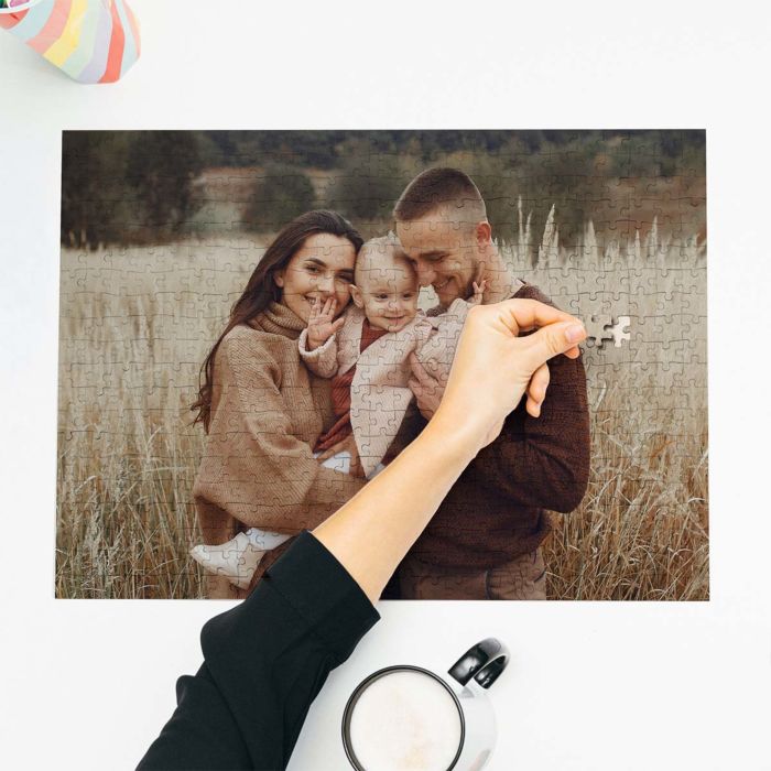 Gepersonaliseerde puzzel met foto