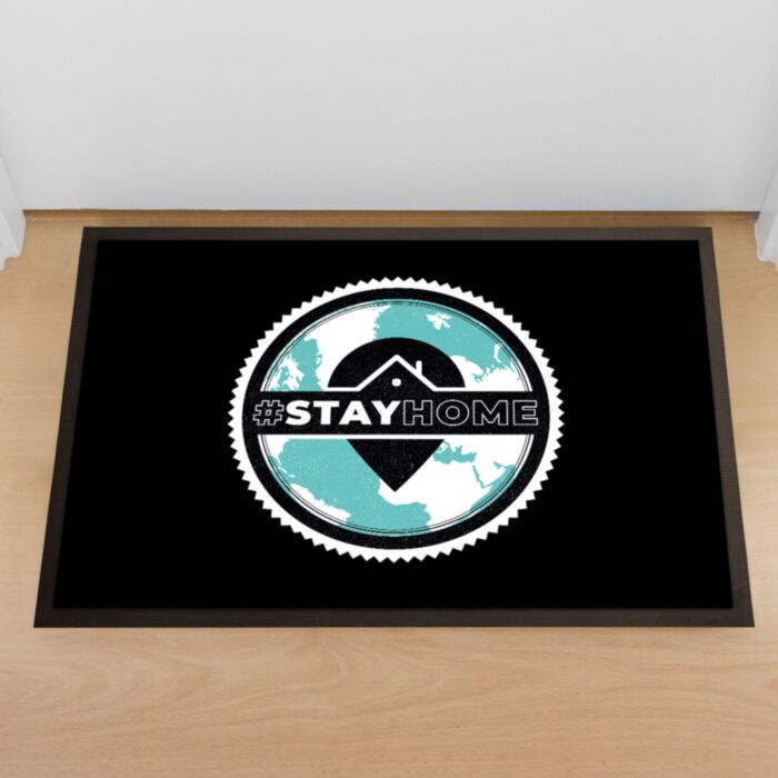 Stay Home deurmat