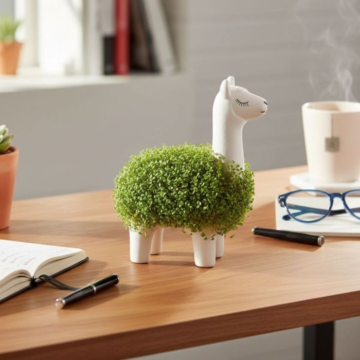 De Groene Lama Planter