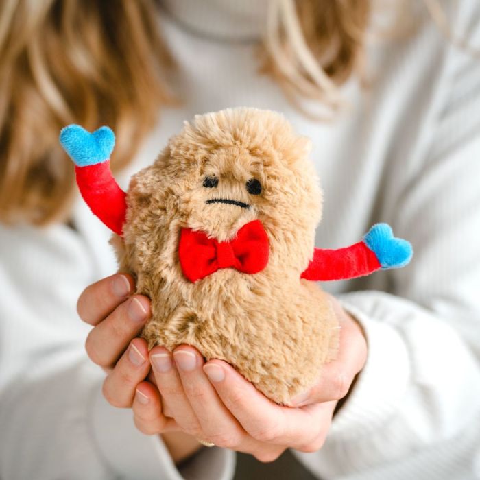 Verwarmbare knuffel aardappel