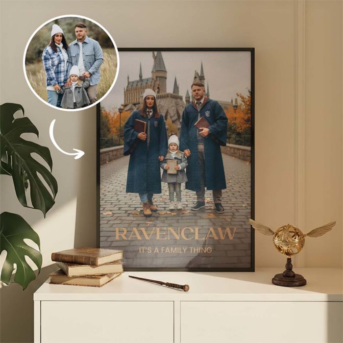 Gepersonaliseerde poster met individueel magisch design