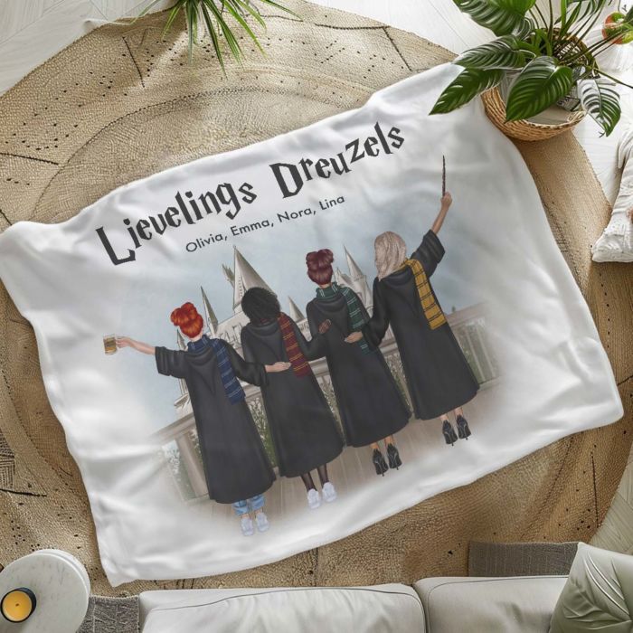 Gepersonaliseerd deken tovenaars