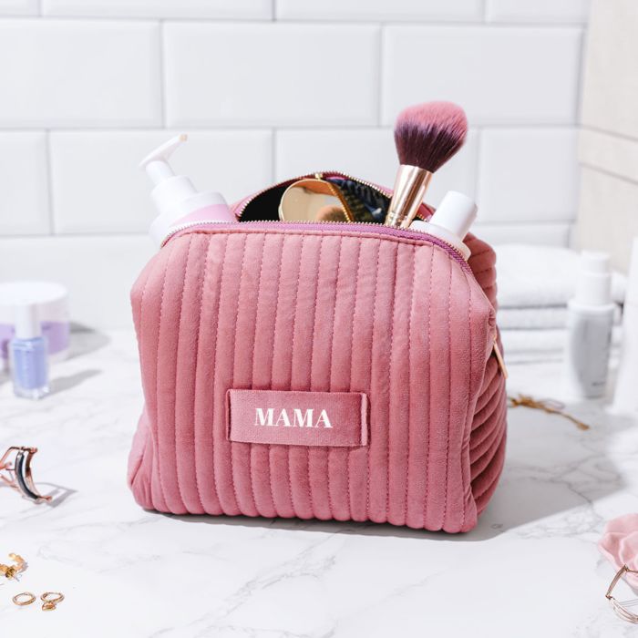 Gepersonaliseerde make-up tas met naam