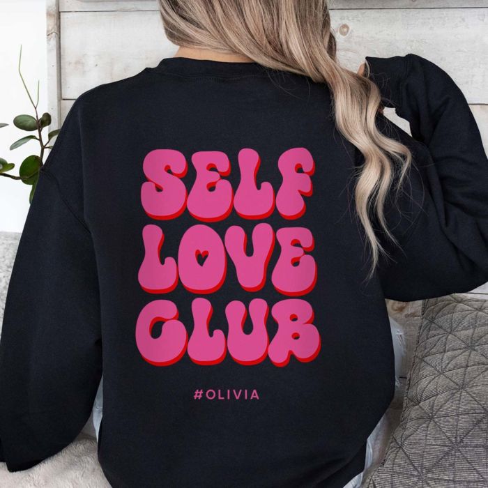 Gepersonaliseerde trui Self Love Club