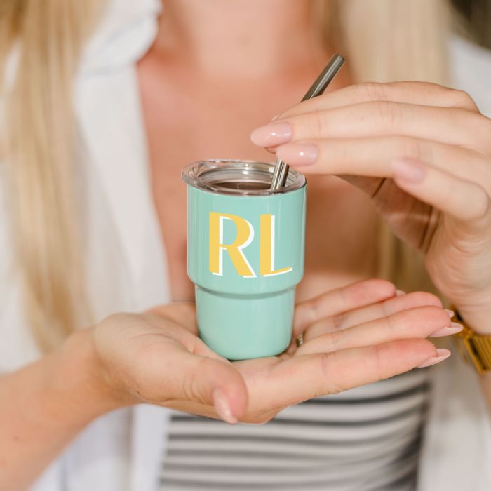 Gepersonaliseerde Mini Stanley Cup met initialen