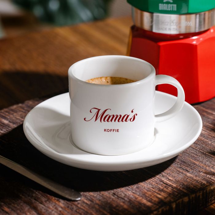 Gepersonaliseerde espresso mok met naam