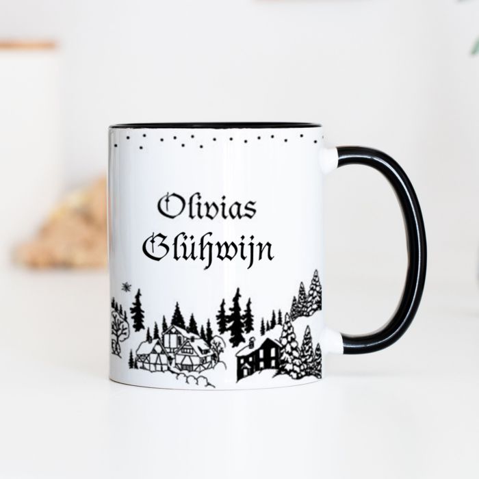 Gepersonaliseerde Glühwein Mok met Naam