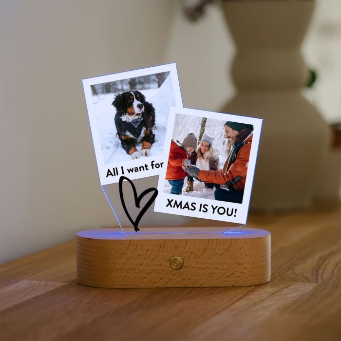 LED-lamp in Polaroid Design
