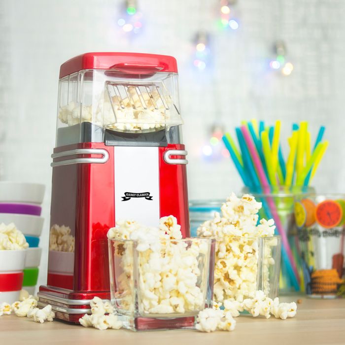 kerstcadeau voor haar - retro mini popcorn machine