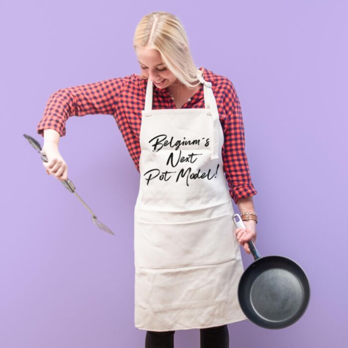 Personaliseerbaar keuken schort