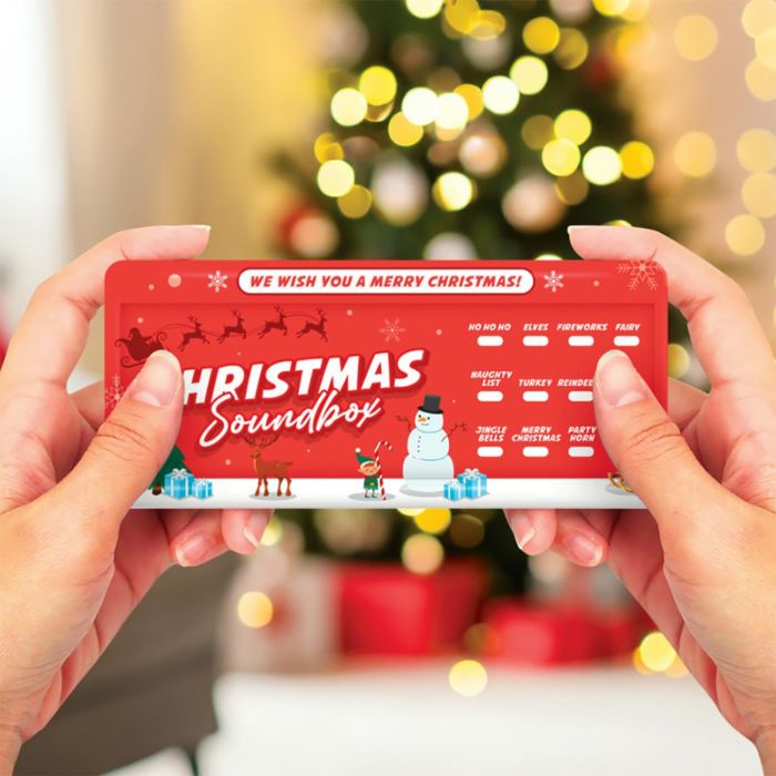 Kerst geluid box