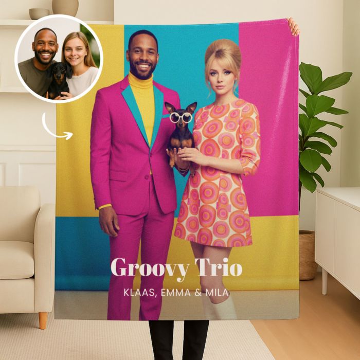 Gepersonaliseerde tijdreis deken