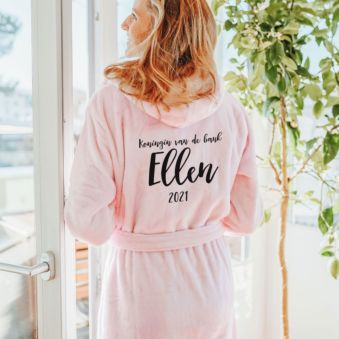 Personaliseerbare badjas met naam