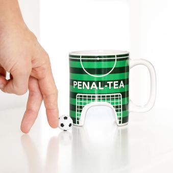 Voetbal Doel Penal-Tea Mok