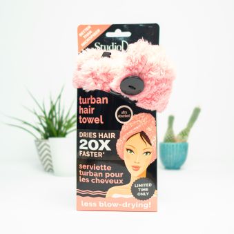 Haar tulband handdoek