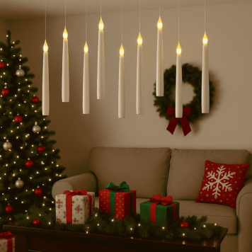 Zwevende kaarsen set