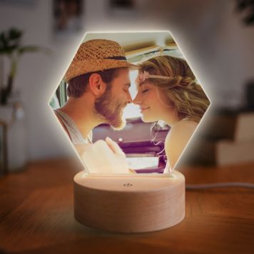 LED lamp met foto