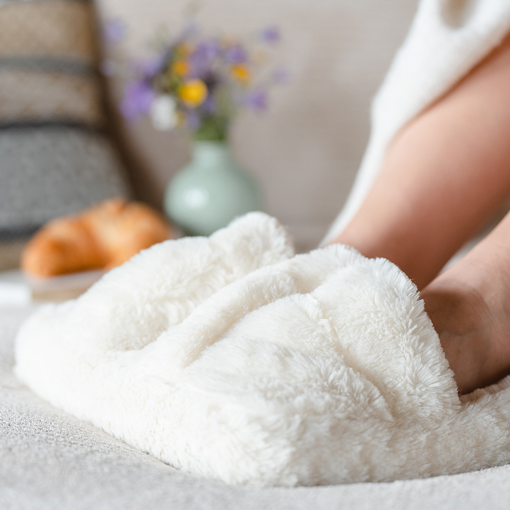 Voetmassage-apparaat van pluche