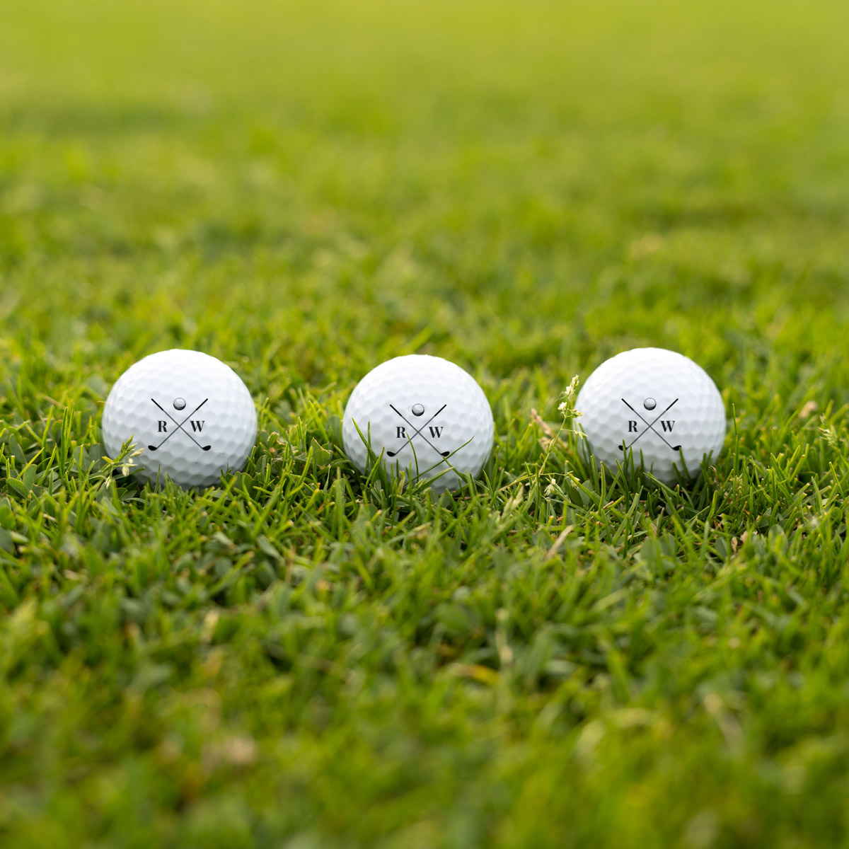 Golfbal Bedrukt met Initialen
