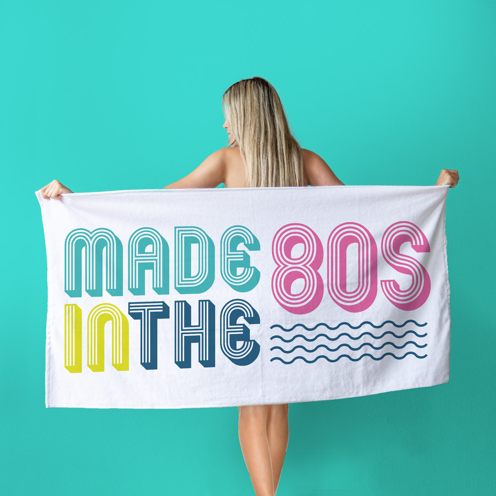 Made In The handdoek