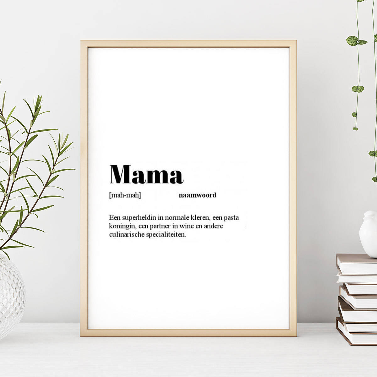 Personaliseerbare Woordenboek Poster