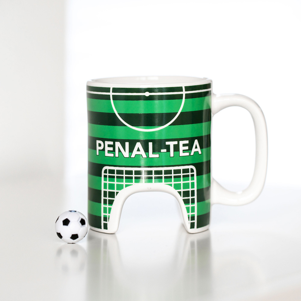 Voetbal Doel Penal-Tea Mok