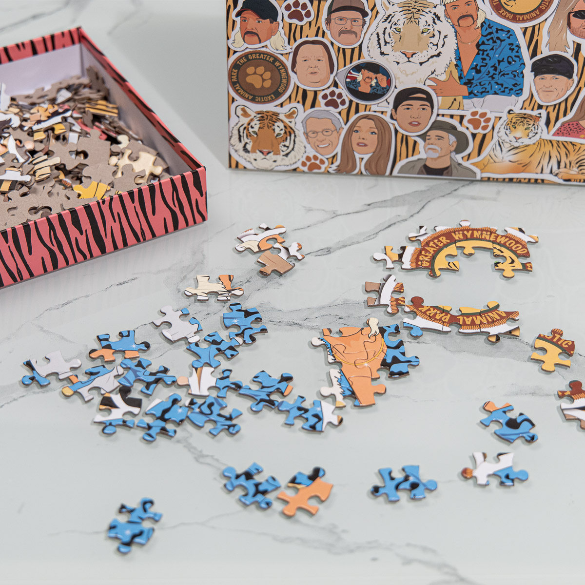 Puzzel Tiger King 500 stukjes