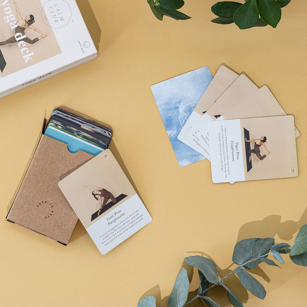 Yoga kaartenset voor 52 weken