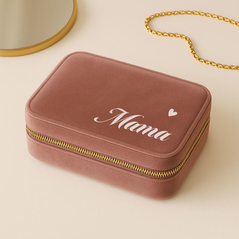 Gepersonaliseerde sieraden doos met naam
