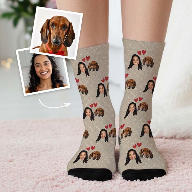 Gepersonaliseerde koppel sokken