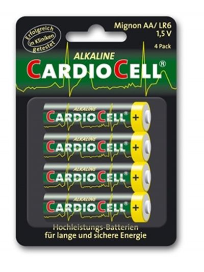 Cardiocell batterij Mignon Plus AA-LR6 4-pak Cardiocell batterij Mignon Plus AA-LR6 4-pak