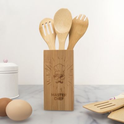 Personaliseerbare keukengerei houder Master Chef Personaliseerbare keukengerei houder Master Chef