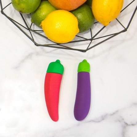 Chili en aubergine vibrator