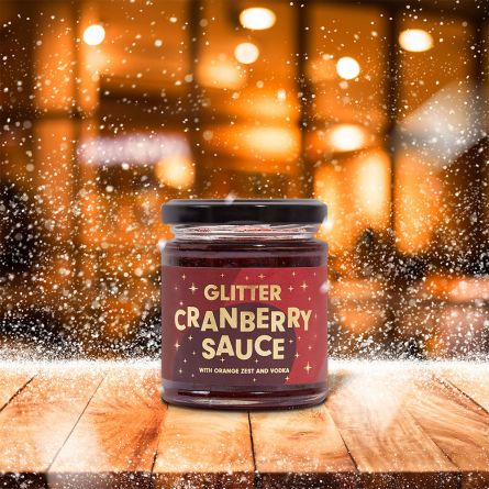 Veenbessen Saus Met Glitter