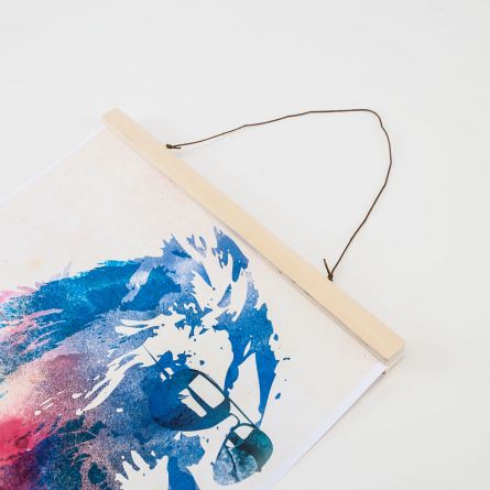 Houten Posterhanger