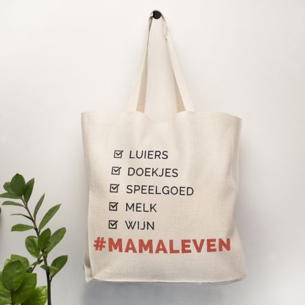 Personaliseerbare tas checklist