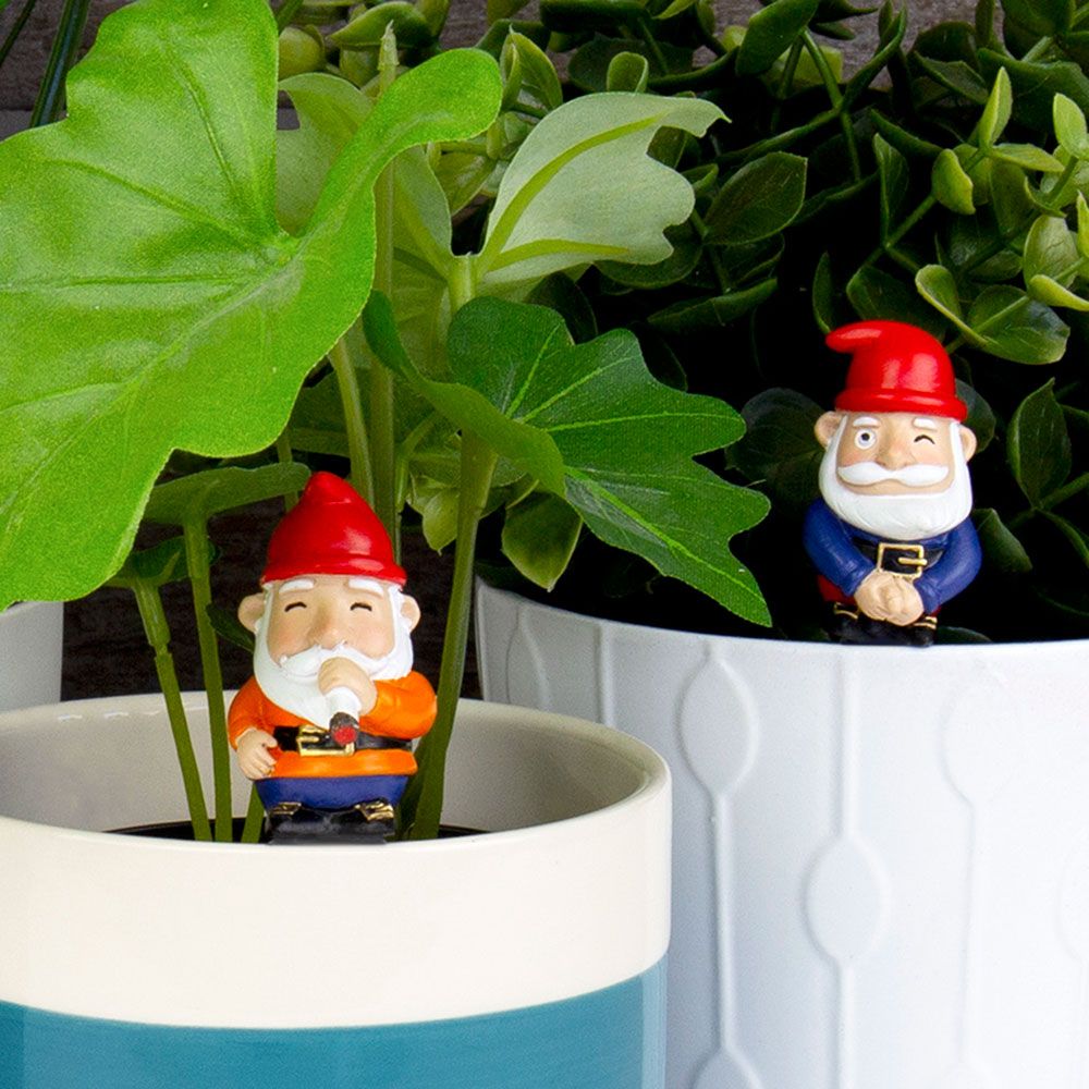 thumbnail: Relaxdays Tuinkabouter Set Van 4 - Weerbestendige, Kleurrijke Tuinbeeldjes Van Polyresin, Vorstvast