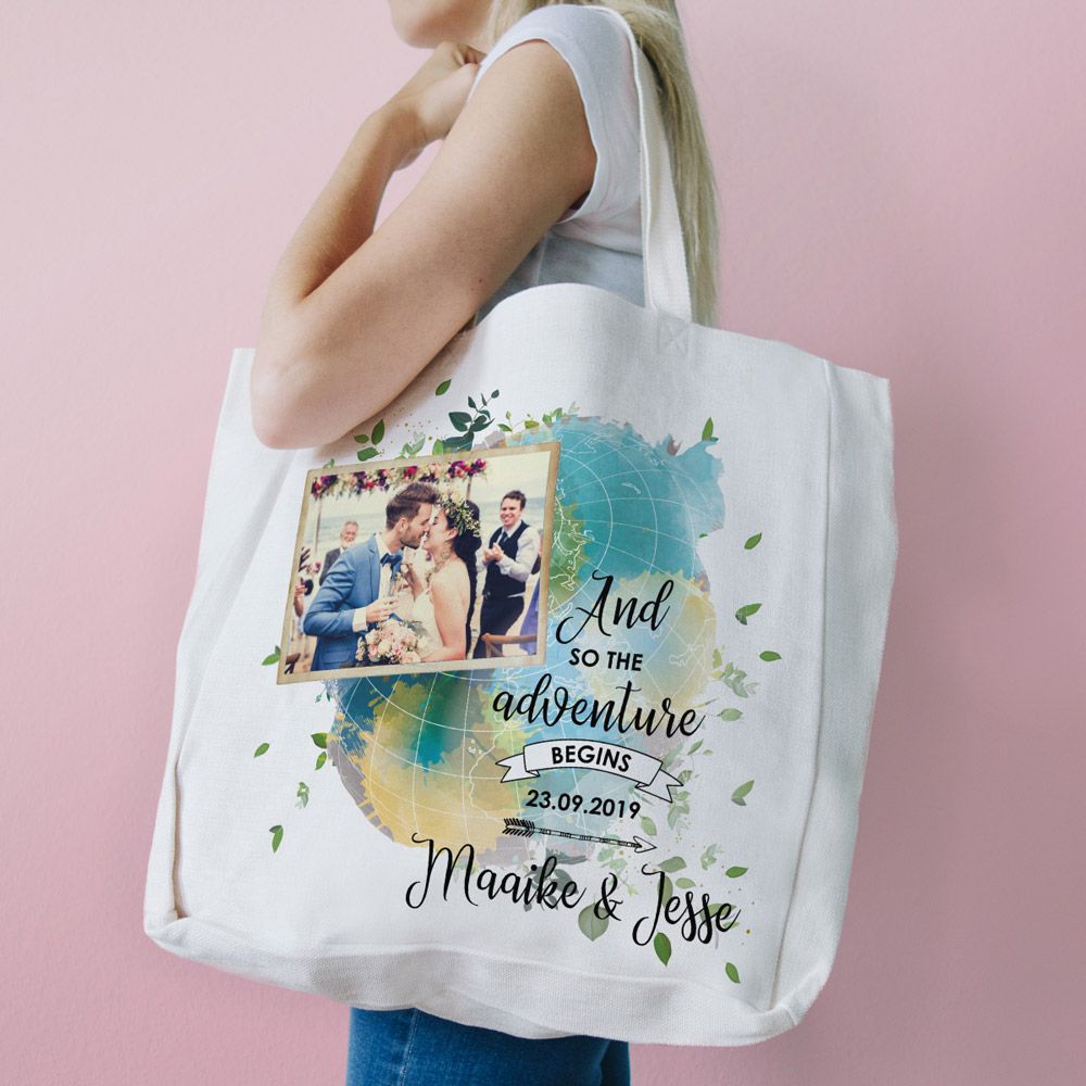 Personaliseerbare Tas Voor Bruiloft Snelle Levering