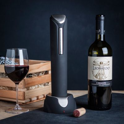 Cadeau voor ouders - Oplaadbare elektrische kurkentrekker Deluxe