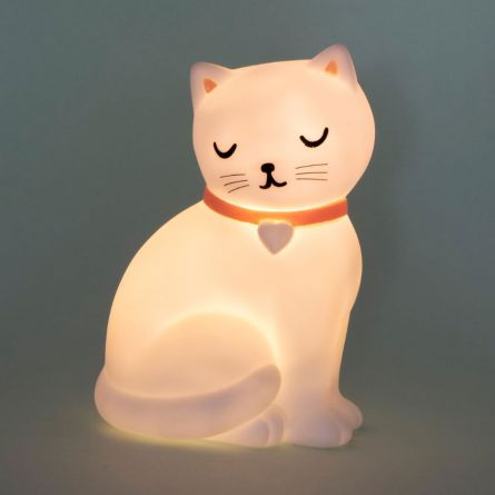 Schattige kat nachtlampje