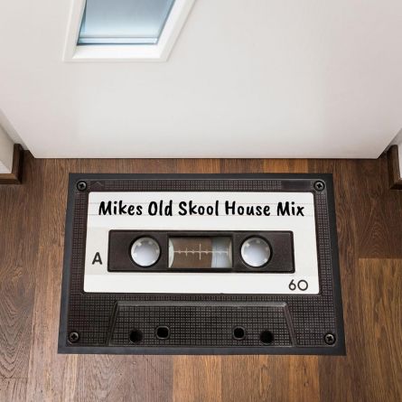 Personaliseerbare cassette deurmat