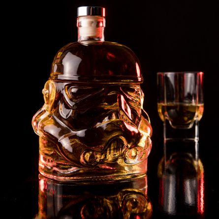 Glazen Stormtrooper karaf