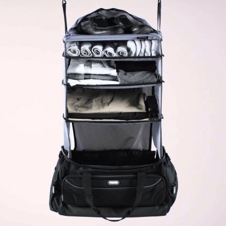 Weekendreisetas met geïntegreerde garderobe